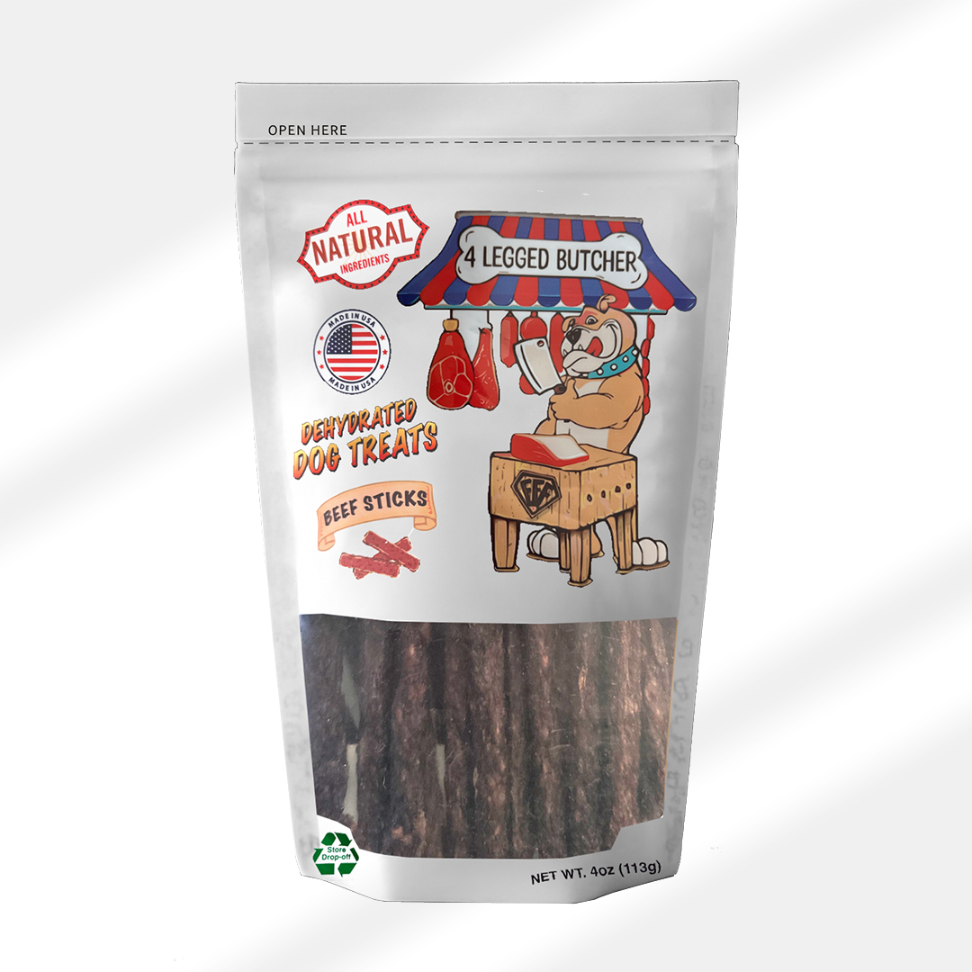 Dehydrated Dog Treats Beef Sticks