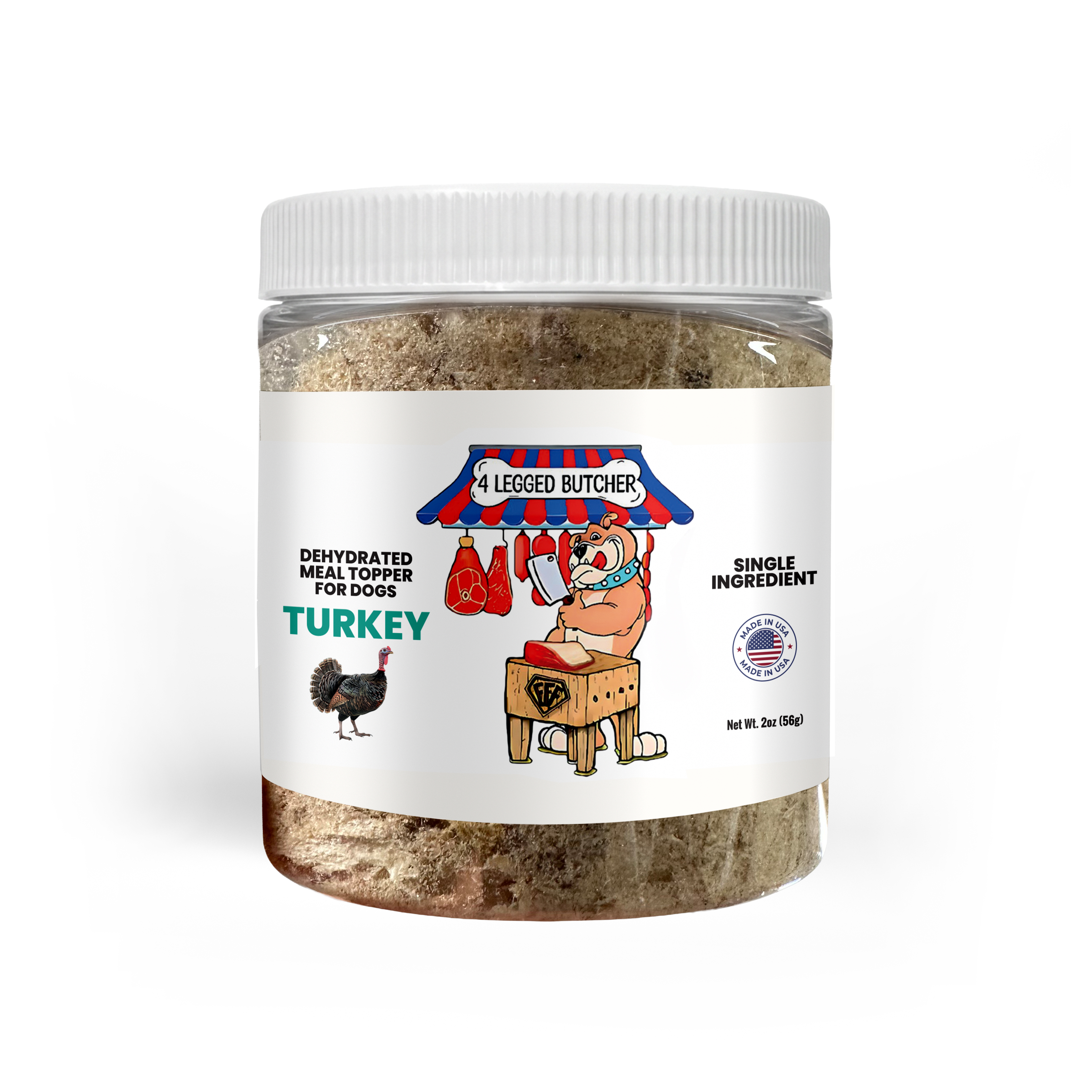 DEHYDRATED MEAL TOPPER FOR DOGS (TURKEY)
