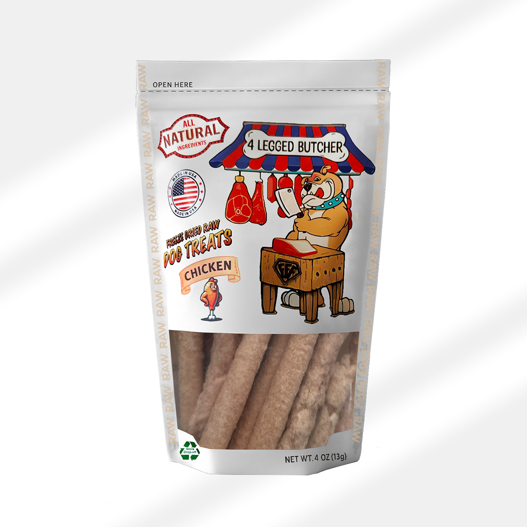 FREEZE DRIED 100% RAW CHICKEN DOG TREATS