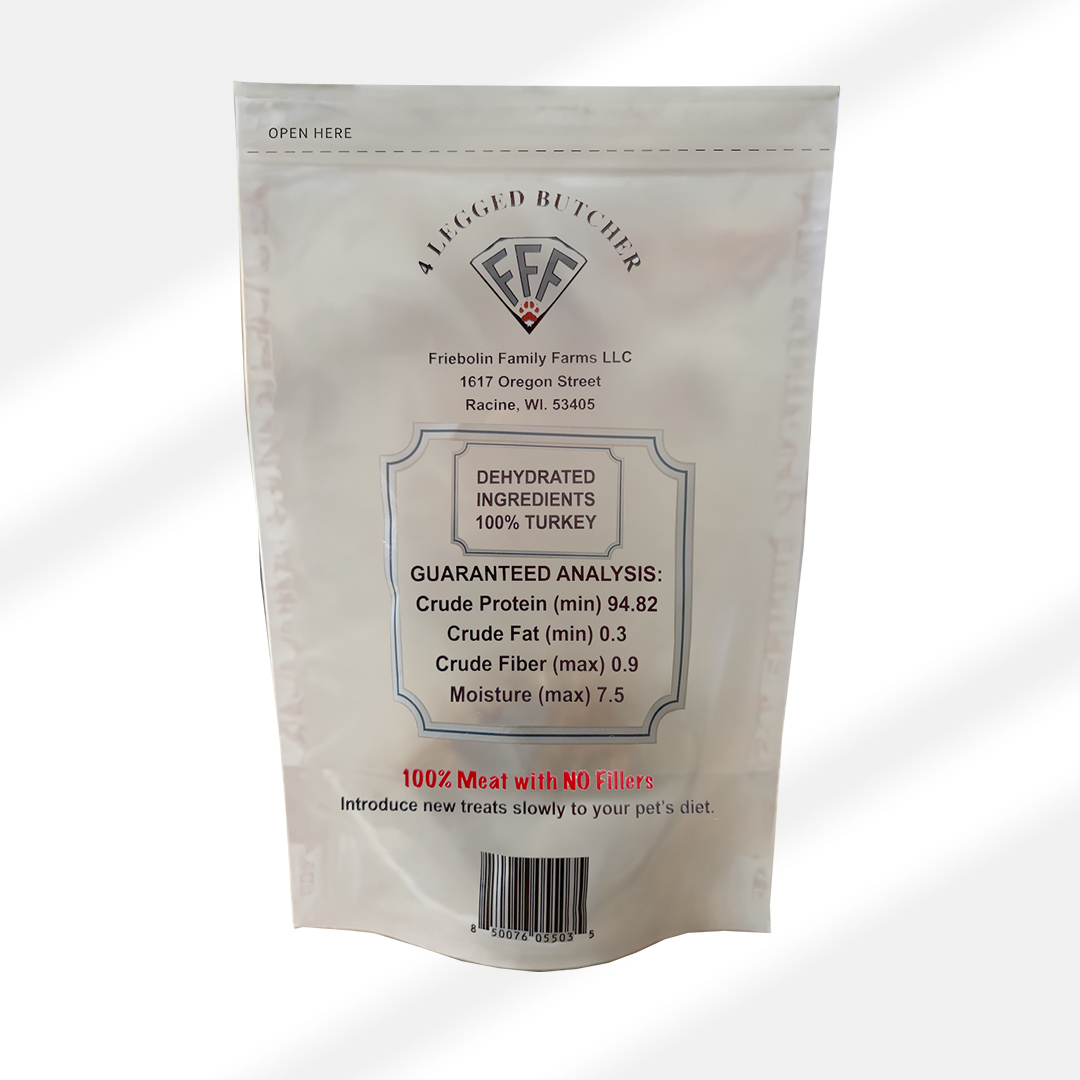 Dehydrated Dog Treats Turkey
