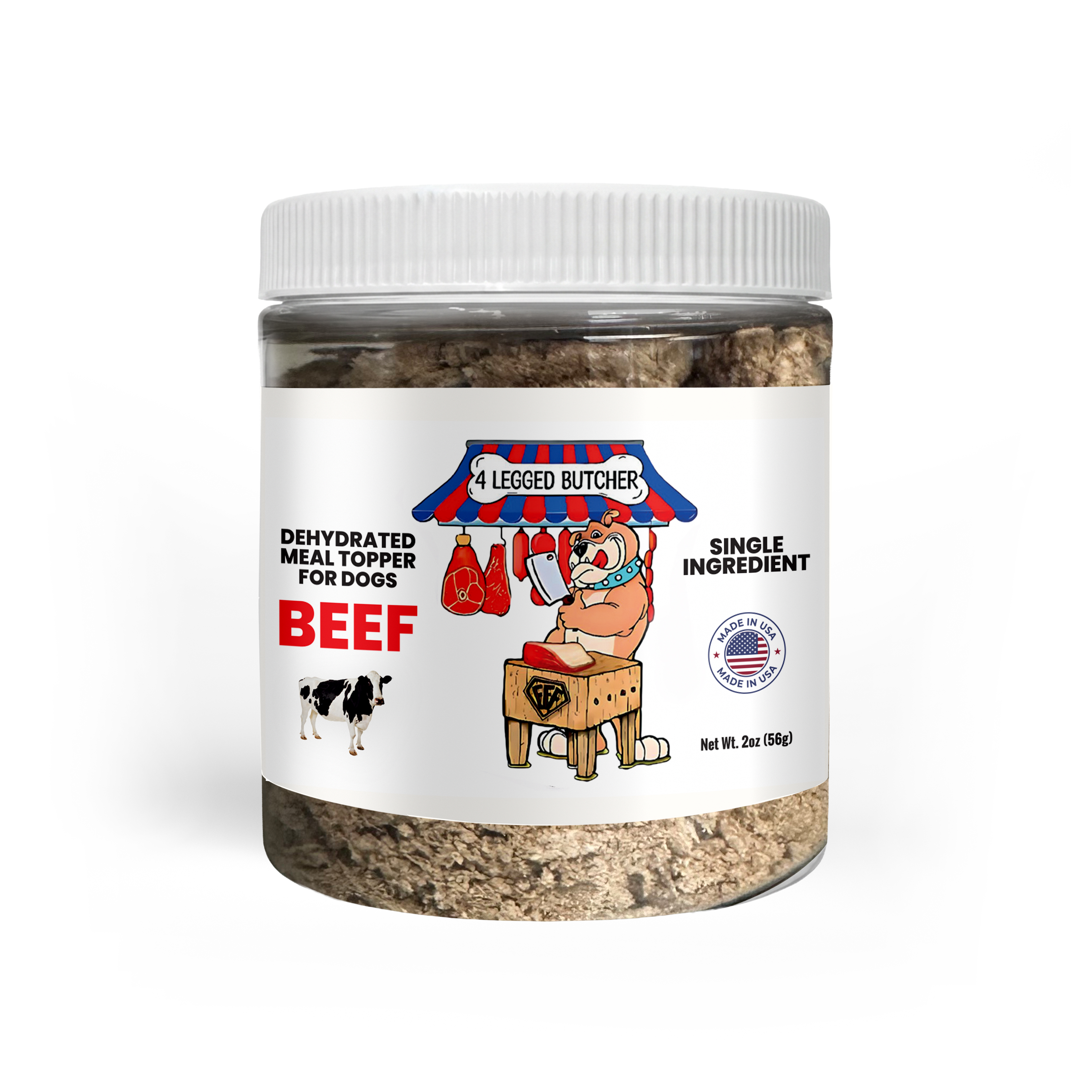 DEHYDRATED MEAL TOPPER FOR DOGS (BEEF)
