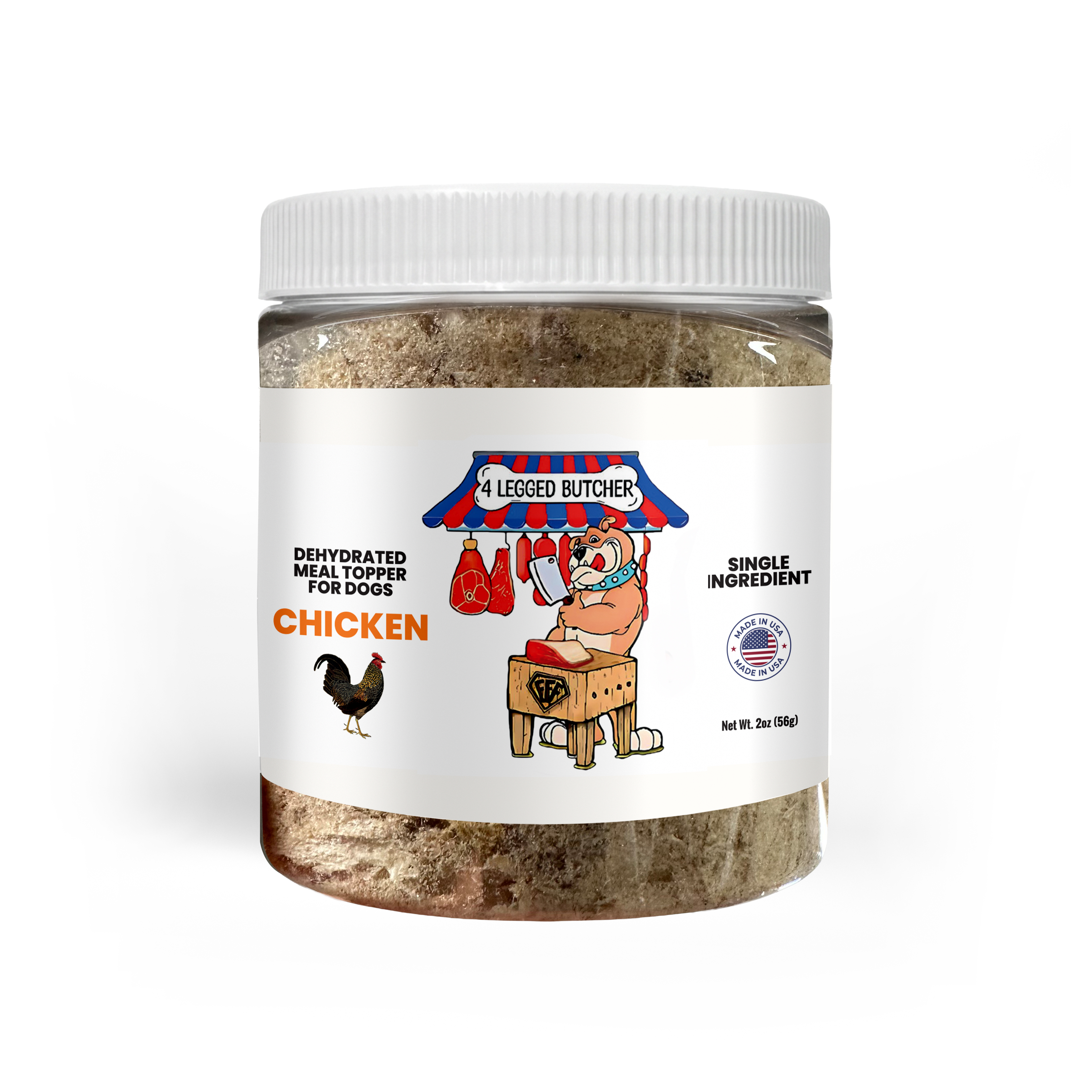 DEHYDRATED MEAL TOPPER FOR DOGS (CHICKEN)