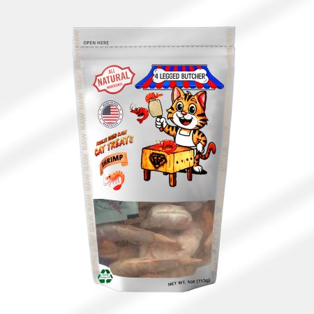 FREEZE DRIED 100% RAW CAT TREATS (SHRIMP)