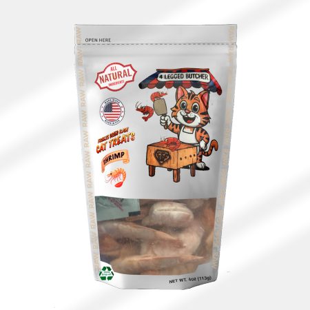 Freeze Dried Raw Large Raw Shrimp Cat Treats