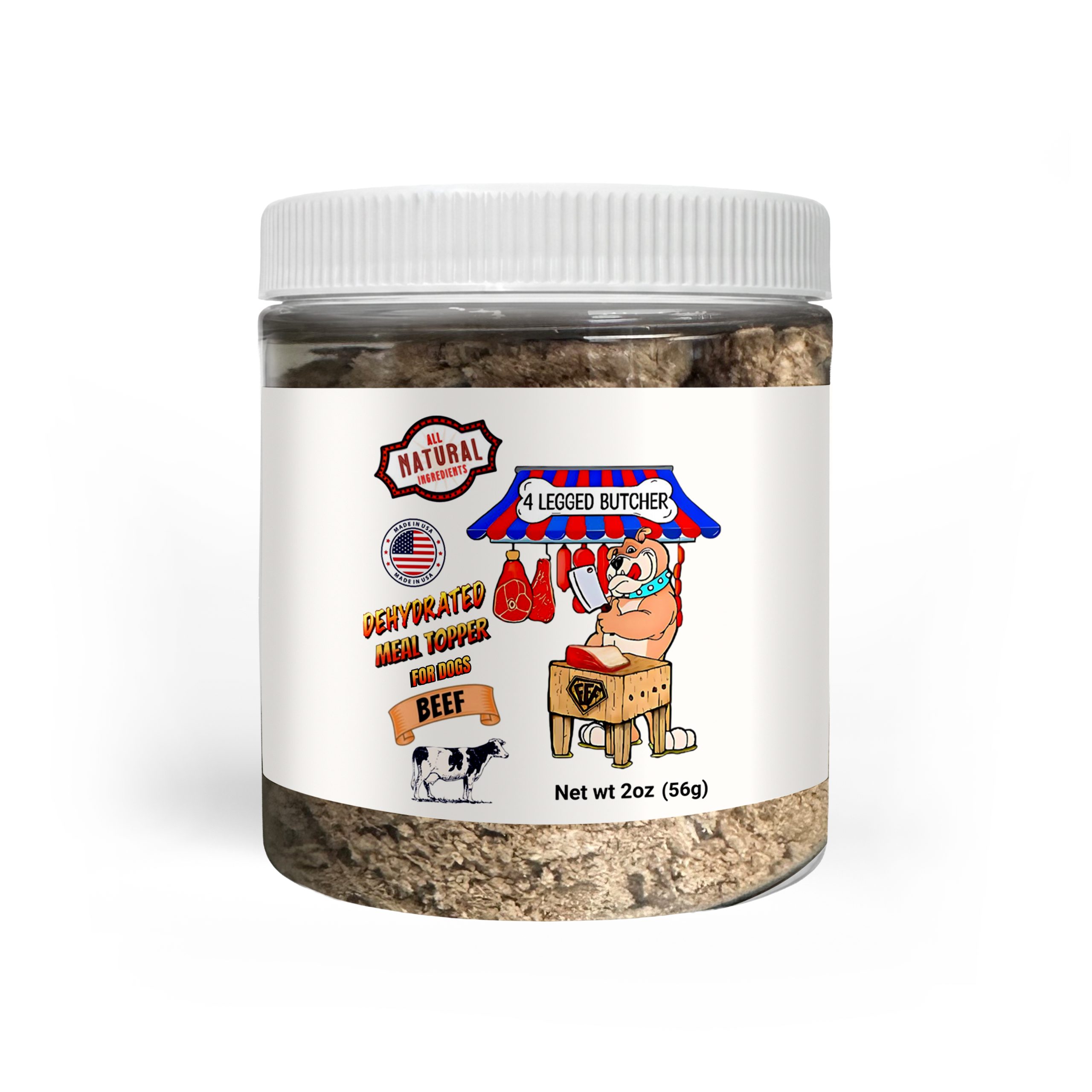 DEHYDRATED MEAL TOPPER FOR DOGS (BEEF)