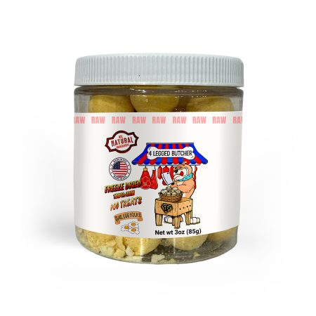 FREEZE DRIED 100% RAW DOG TREATS  100% QUAIL EGG YOLKS