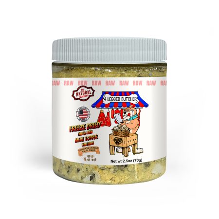 FREEZE DRIED 100% RAW MEAL TOPPER FOR DOGS 100% WHOLE CRUSHED QUAIL EGGS